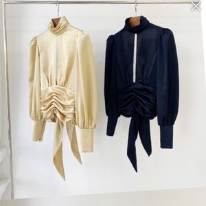 ORSEUND IRIS 🥂 Champagne Blouse